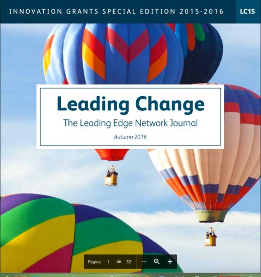 LEARN project publicado en The leading Edge Network Journal